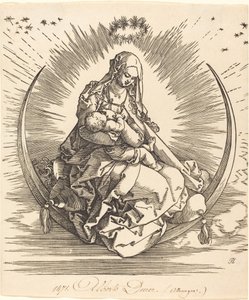 Hilaldeki Madonna by Albrecht Dürer