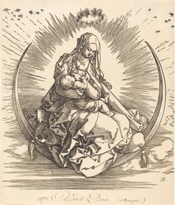 Hilaldeki Madonna, 15101511. by Albrecht Dürer