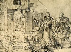 Büyücü by Albrecht Dürer