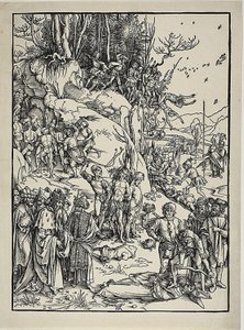 On Binlerin Şehadeti by Albrecht Dürer