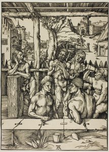 Erkekler Hamamı by Albrecht Dürer