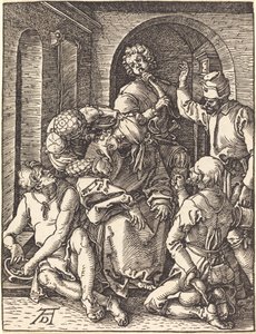 İsa'nın Alaycılığı by Albrecht Dürer