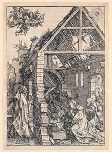 Bakirenin Yaşamı serisinden Doğuş by Albrecht Dürer
