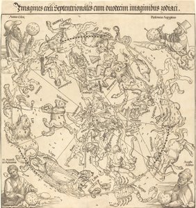 Kuzey Gök Yarım Küre by Albrecht Dürer