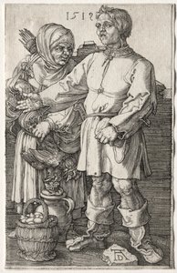 Köylüler Pazarda by Albrecht Dürer