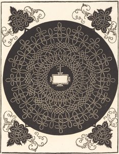İkinci Düğüm (dikdörtgen bir tablet ile) by Albrecht Dürer