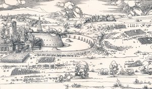 Kale Kuşatması I, 1527 1906 by Albrecht Dürer