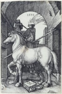 Kryqëzimi, nga Pasioni i Madh, 1497-99 by Albrecht Dürer
