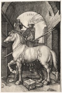 Küçük At, 1505. by Albrecht Dürer