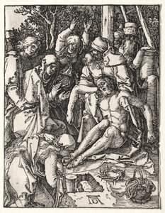 Küçük Tutku: Ağıt, c. 1509-1510. by Albrecht Dürer
