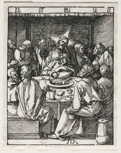 Küçük Tutku: Son Akşam Yemeği. by Albrecht Dürer
