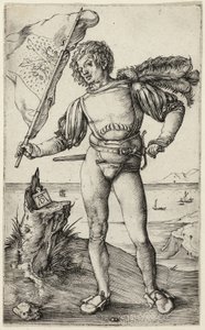Standart Taşıyıcı by Albrecht Dürer