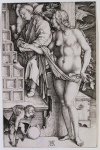Avaranın Günaha by Albrecht Dürer