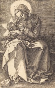 Bakirenin Çocuğu Emzirmesi, 1519. by Albrecht Dürer