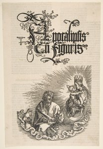 Kıyametten Bakire ve Aziz John, 1511. by Albrecht Dürer