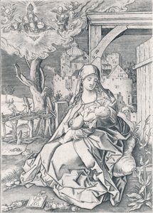 Kapıdaki Bakire, 1522 1906. by Albrecht Dürer