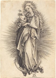 Hilaldeki Bakire by Albrecht Dürer