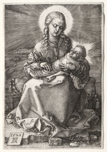 Kundaklanmış Çocuklu Bakire by Albrecht Dürer