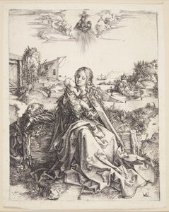 Yusufçuk ile Bakire by Albrecht Dürer