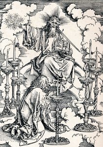 Yedi Şamdan Vizyonu, 1498 1906. by Albrecht Dürer