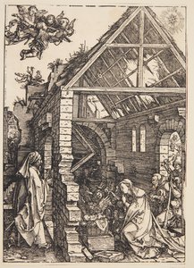 Çobanların hayranlığı by Albrecht Dürer