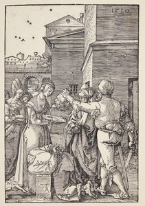 Vaftizci Yahya'nın kafasının kesilmesi by Albrecht Dürer