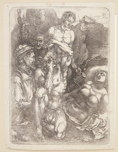 çaresiz adam by Albrecht Dürer