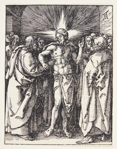 şüpheci Thomas by Albrecht Dürer