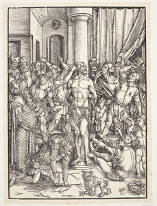 kırbaçlanma by Albrecht Dürer