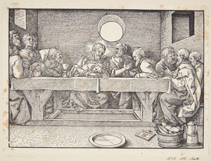Son Akşam Yemeği by Albrecht Dürer