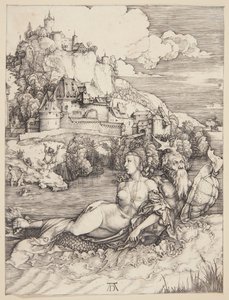 deniz canavarı by Albrecht Dürer