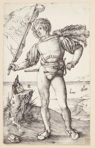 standart taşıyıcı by Albrecht Dürer