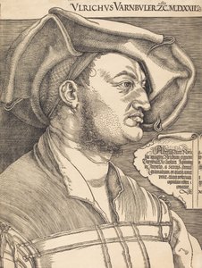 Ulrich Varnbüler, 1522. by Albrecht Dürer
