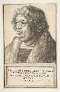 Willibald Pirckheimer, 1524. by Albrecht Dürer