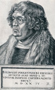 Willibald Pirckheimer, 1524 1906 by Albrecht Dürer