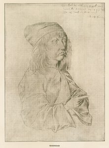 Albrecht Duerer - On Üç Yaşında Otoportre by Albrecht Dürer or Duerer