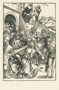 Çarmıhı taşıyan İsa, 1500 civarı (gravür) by Albrecht Dürer or Duerer