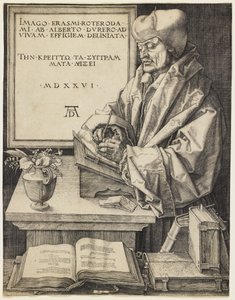 Rotterdam Erasmusu by Albrecht Dürer