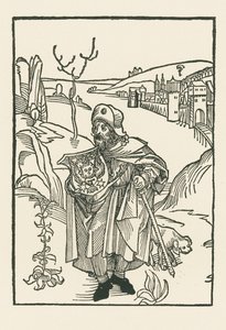 Jean Charlier de Gerson hacı olarak by Albrecht Dürer or Duerer