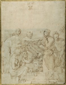 madonna ve çocuk by Albrecht Dürer