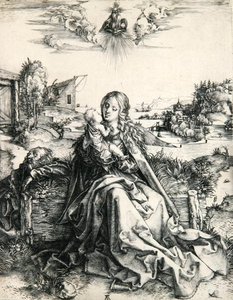 Yusufçuklu Madonna (gravür) by Albrecht Dürer