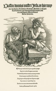 Bir Asker Tarafından Alay Edilen Acıların Adamı, c.1511 (gravür) by Albrecht Dürer or Duerer