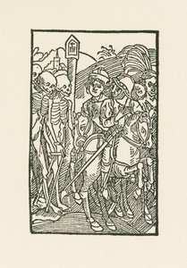 Yaşayanlar ve Ölüler Arasında Buluşma by Albrecht Dürer or Duerer