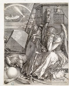 Melankoli I (Gravür by Albrecht Dürer