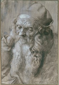 Yaşlı Adam - Bir aziz için çalışın by Albrecht Dürer or Duerer
