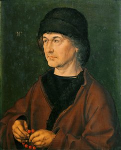 Baba Portresi (Ahşap Boyama) by Albrecht Dürer