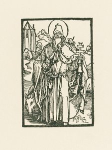 Büyük Aziz Anthony by Albrecht Dürer or Duerer