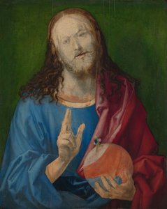 Salvator Mundi, c.1505 (ıhlamur üzerine yağ) by Albrecht Dürer