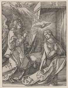 Müjde veya Die Verkundigung by Albrecht Dürer