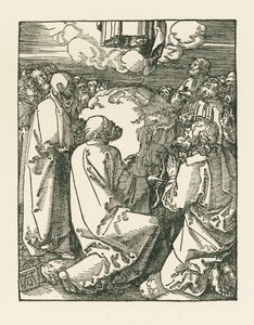 Göğe Yükseliş, 1510 civarı (gravür) by Albrecht Dürer or Duerer